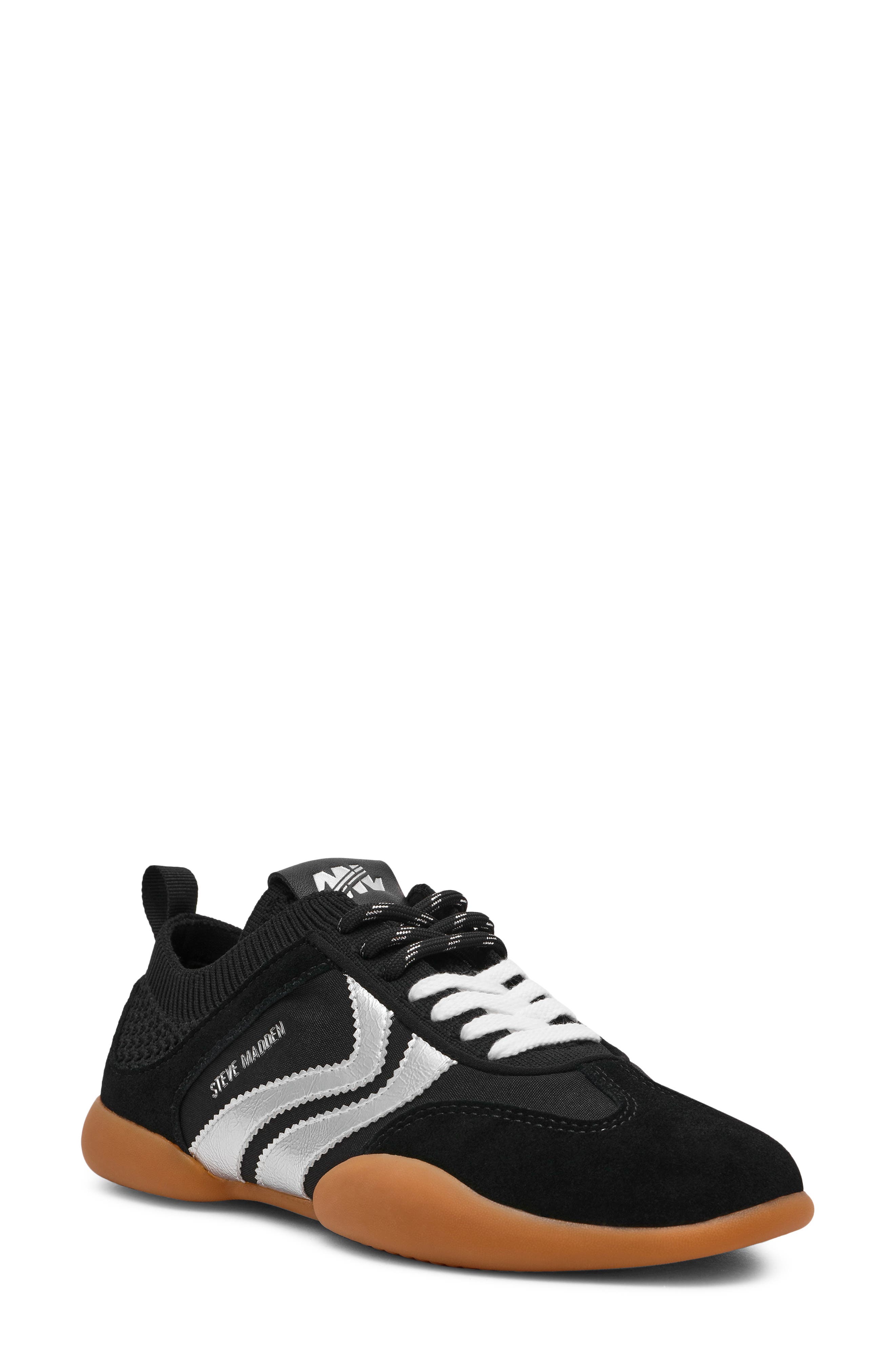 Steve Madden Reboot Sneaker, Main, color, Black