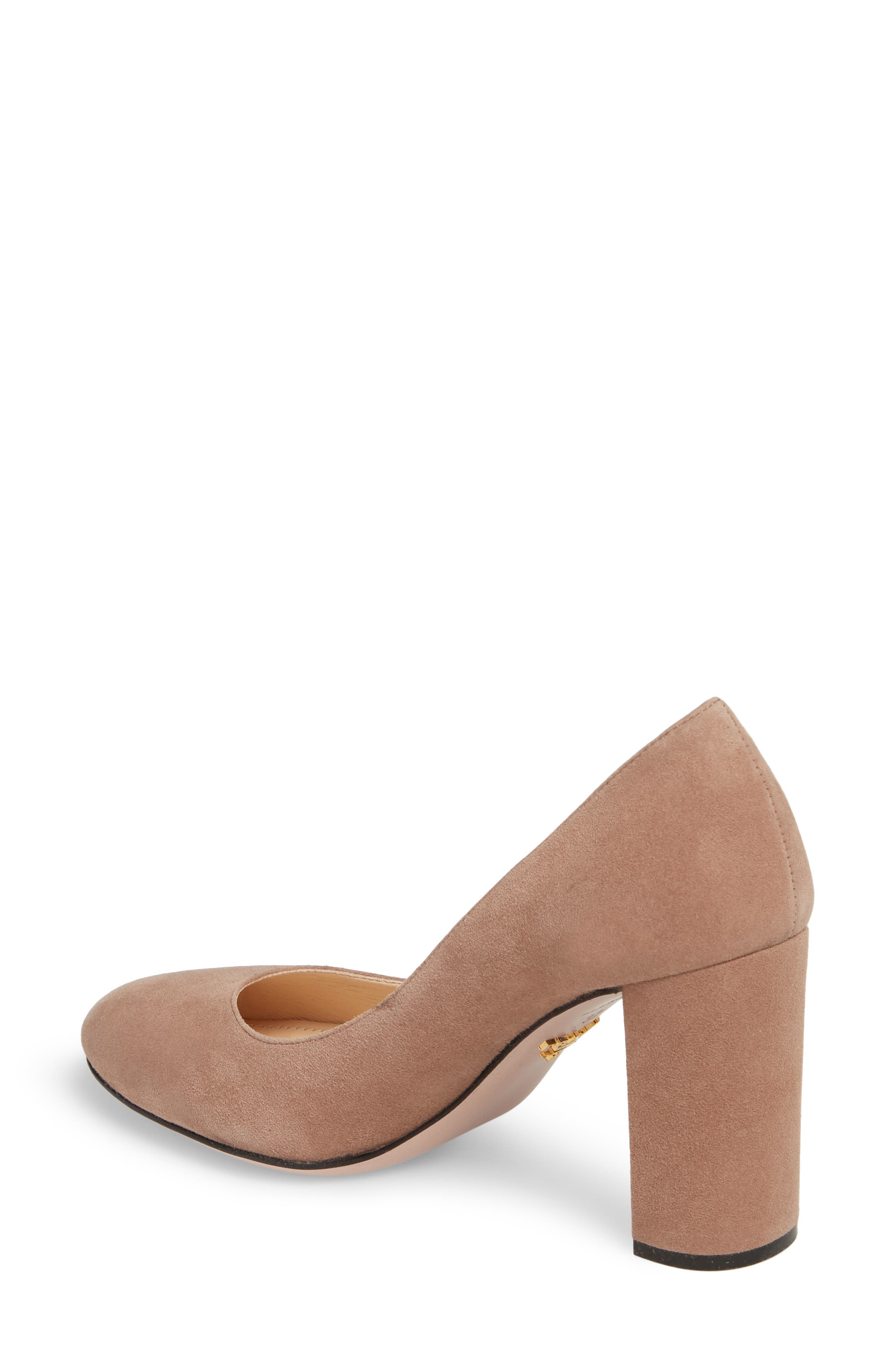 Prada Round Toe Pump, Alternate, color, 