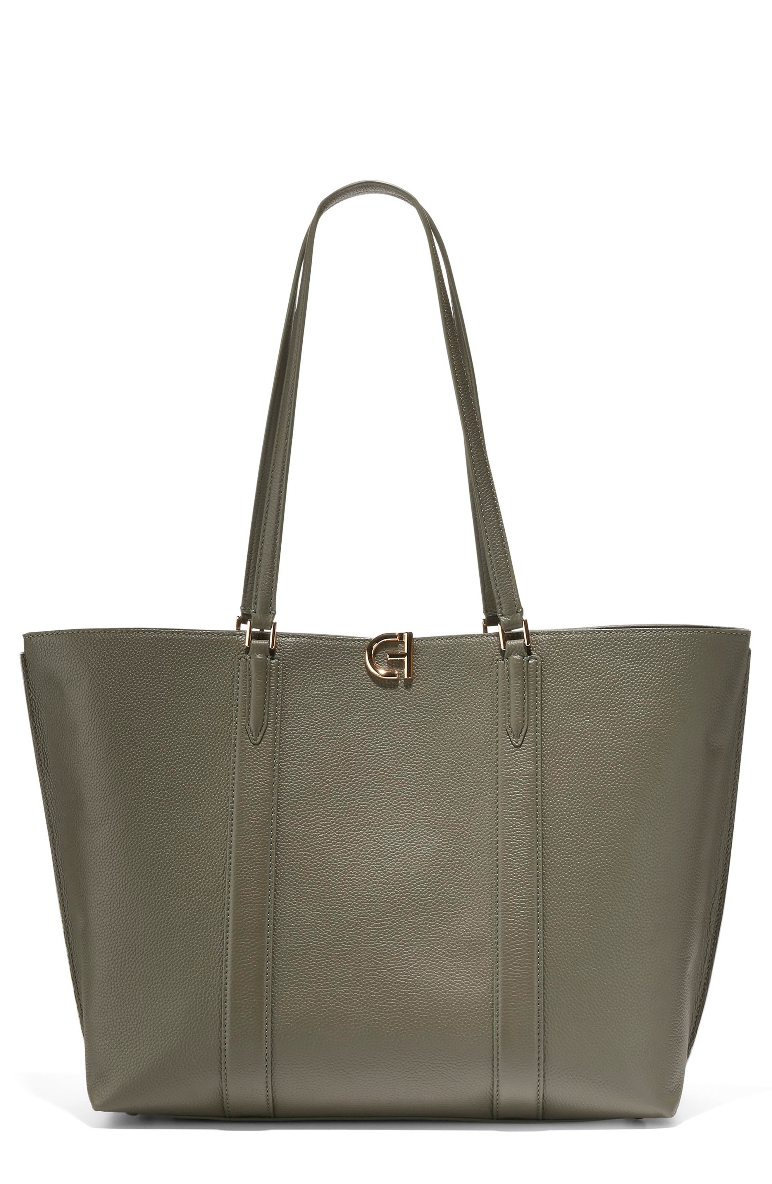 Cole Haan Essential Leather Tote Bag, Main, color, 