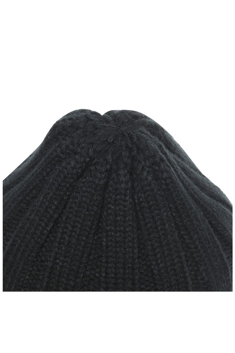 DNA Chunky Knit Beanie, Alternate, color, BLACK