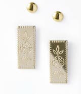 Matr Boomie Haveli Etched Earring Set, Set of 2