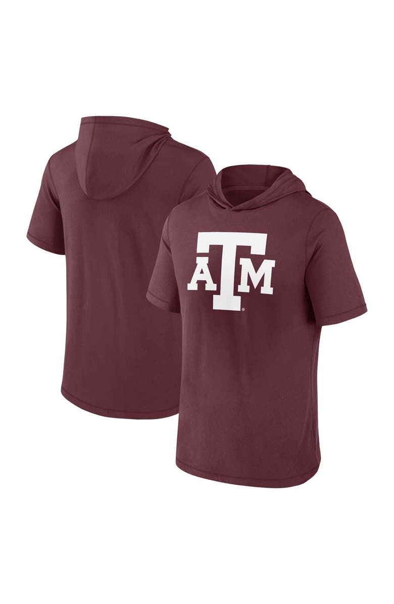 FANATICS Men's Fanatics Branded  Maroon Texas A&M Aggies Primary Logo Hoodie T-Shirt, Main, color, 