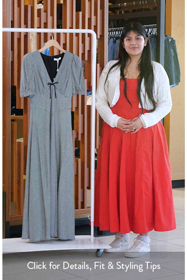 Juliana Short Sleeve Midi Dress video