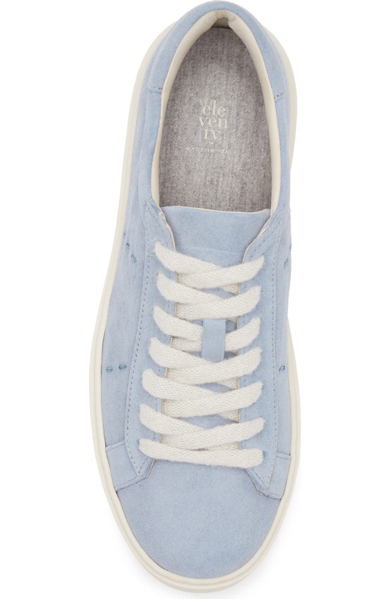 Eleventy Suede Low Top Sneaker, Alternate, color, 08 Zucchero