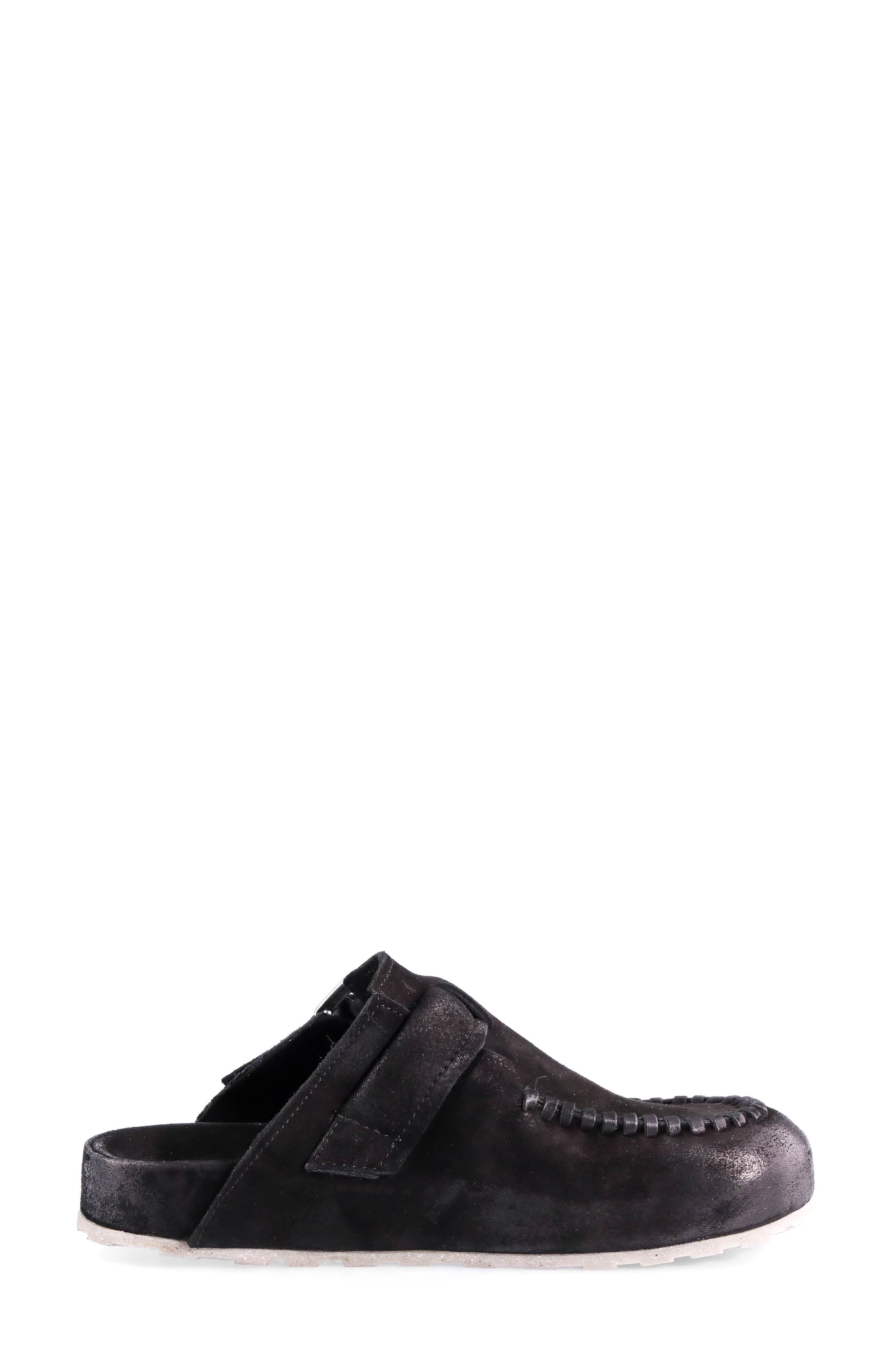 A.S.98 Ronson Whipstitch Mule, Alternate, color, Black