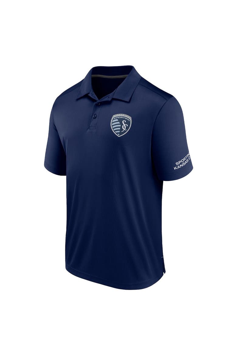 Men's Fanatics Branded Navy Sporting Kansas City Made the Team Iconic Polo, Alternate, color, Navy