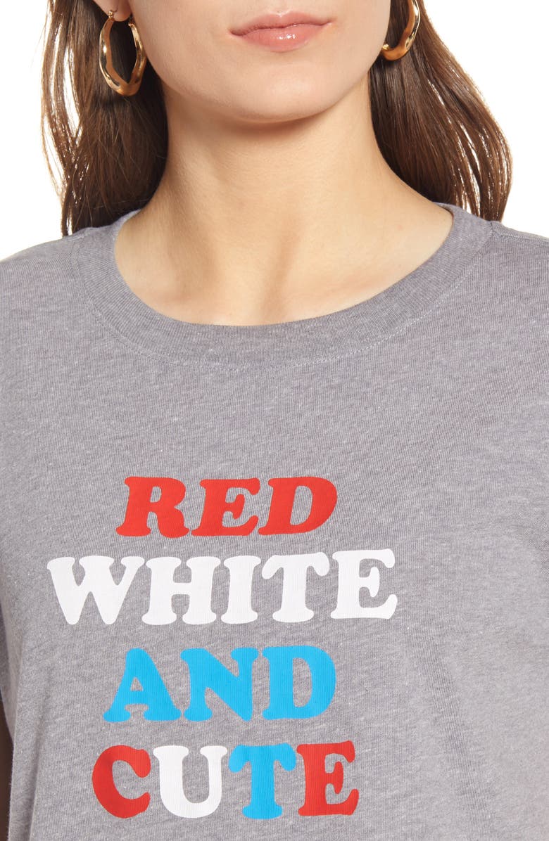 Sub_Urban Riot Red, White & Cute Graphic Tee, Alternate, color,