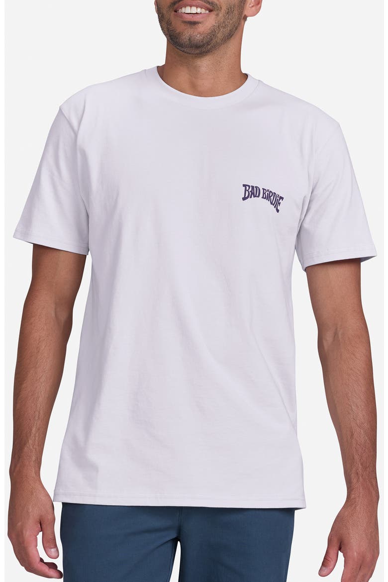 Have a Bad Day Pima Cotton Graphic T-Shirt, Main, color, LILAC