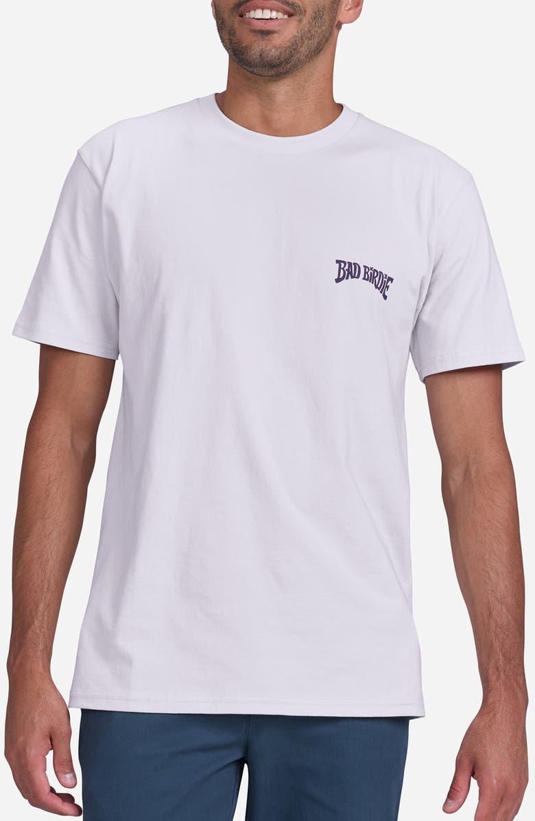 Bad Birdie Have a Bad Day Pima Cotton Graphic T-Shirt, Main, color, 