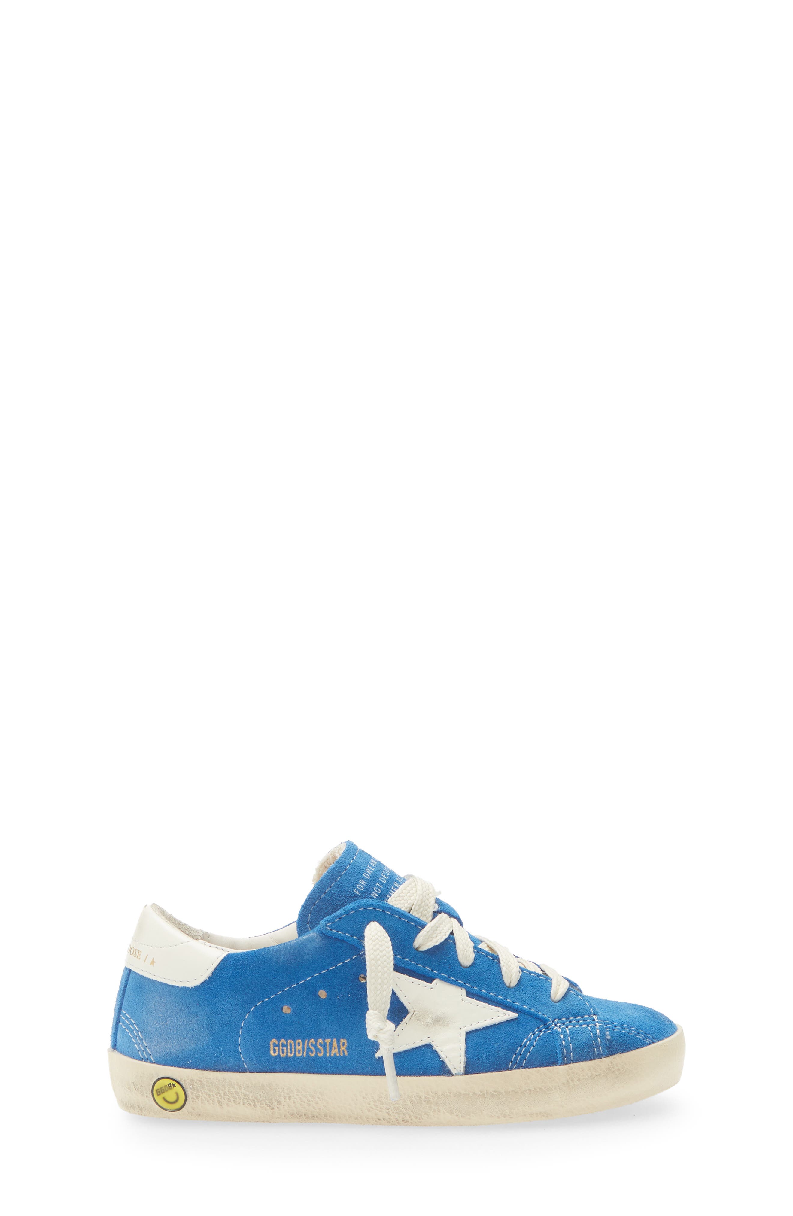 Kids' Super-Star Sneaker, Alternate, color, BLUETTE/ WHITE