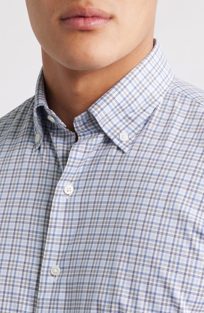 Birch Plaid Performance Button-Down Shirt