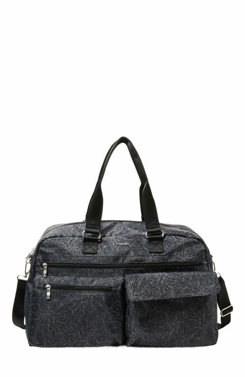 BAGGALLINI Modern Everywhere Travel Duffel Weekender Bag in Midnight Blossom at Nordstrom