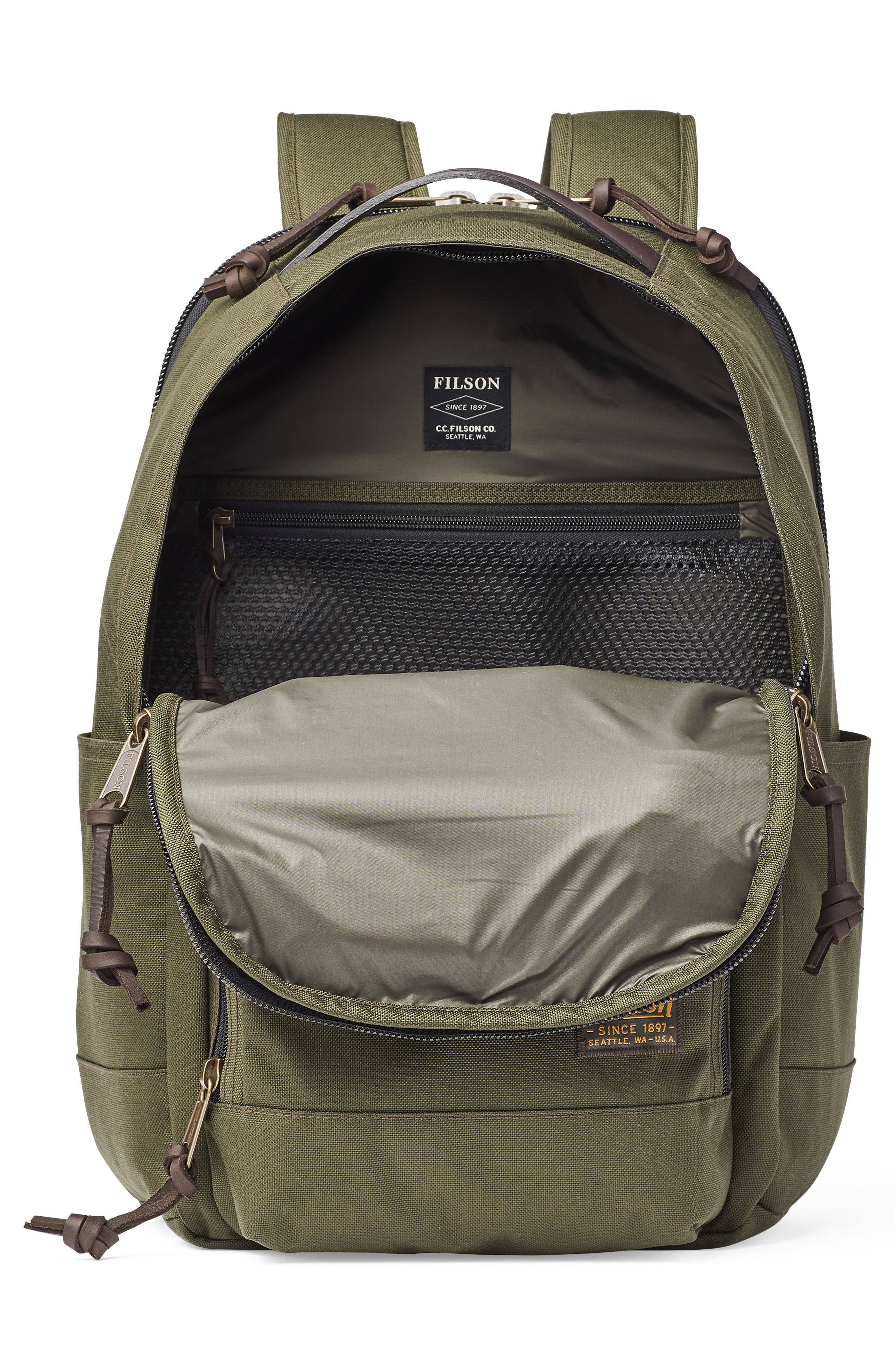 Dryden Backpack, Alternate, color, OTTER GREEN