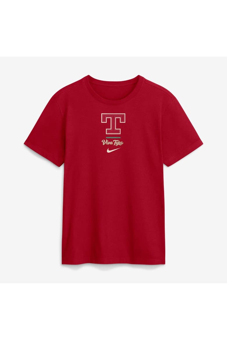 Men's Nike Red Texas Rangers 2026 City Connect 2-Hit T-Shirt, Alternate, color, Red