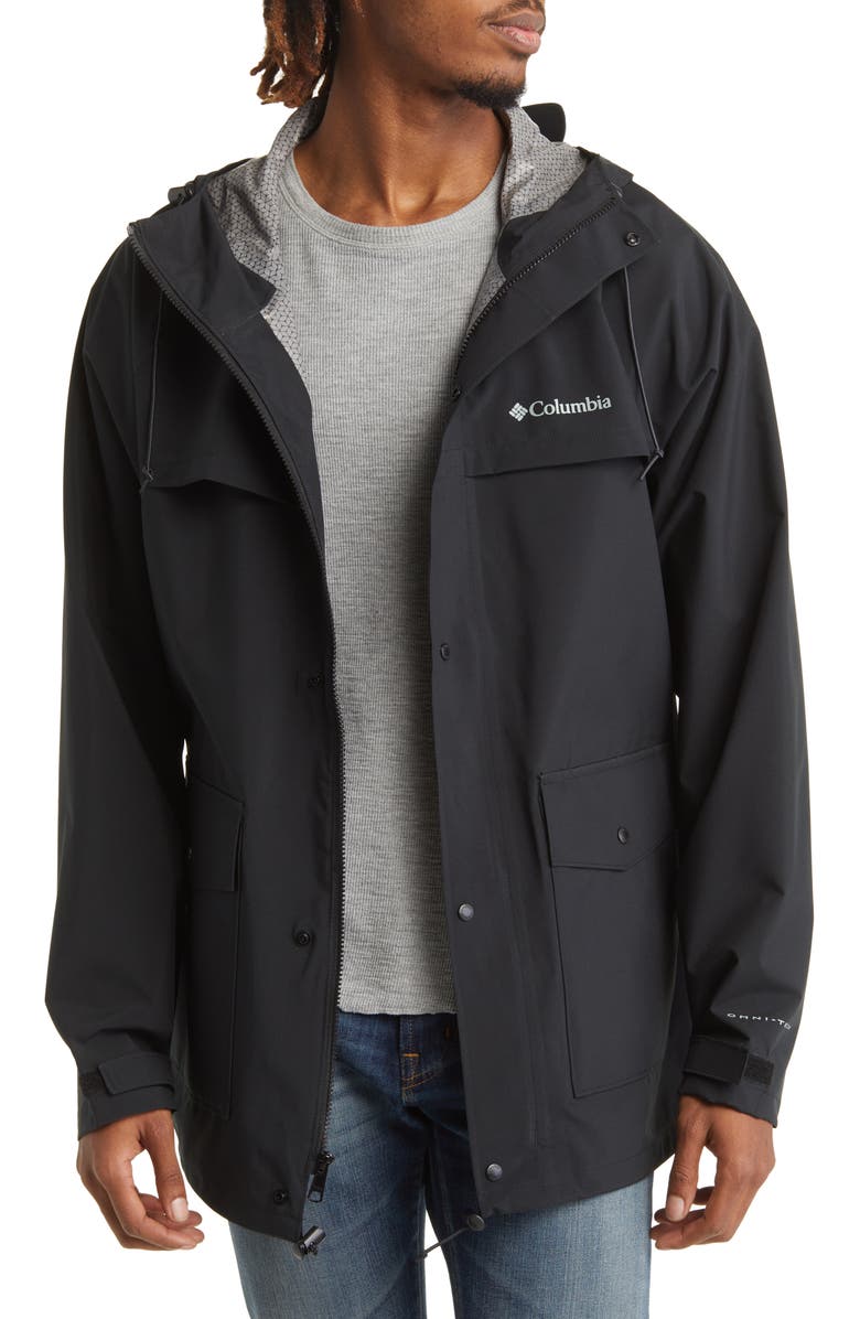 Columbia Ibex II Shell Waterproof Raincoat, Main, color,