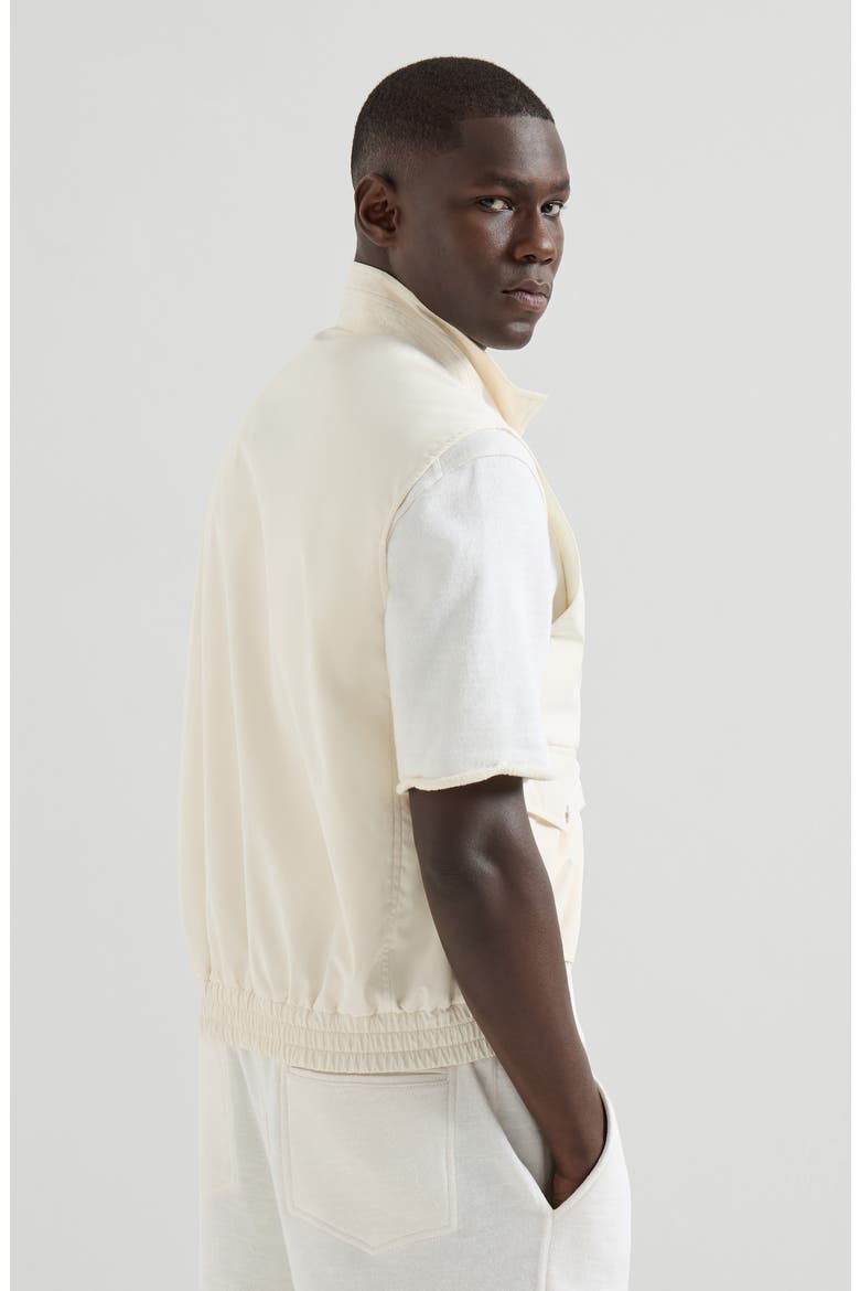 Nylon vest with padding, Alternate, color, Panama