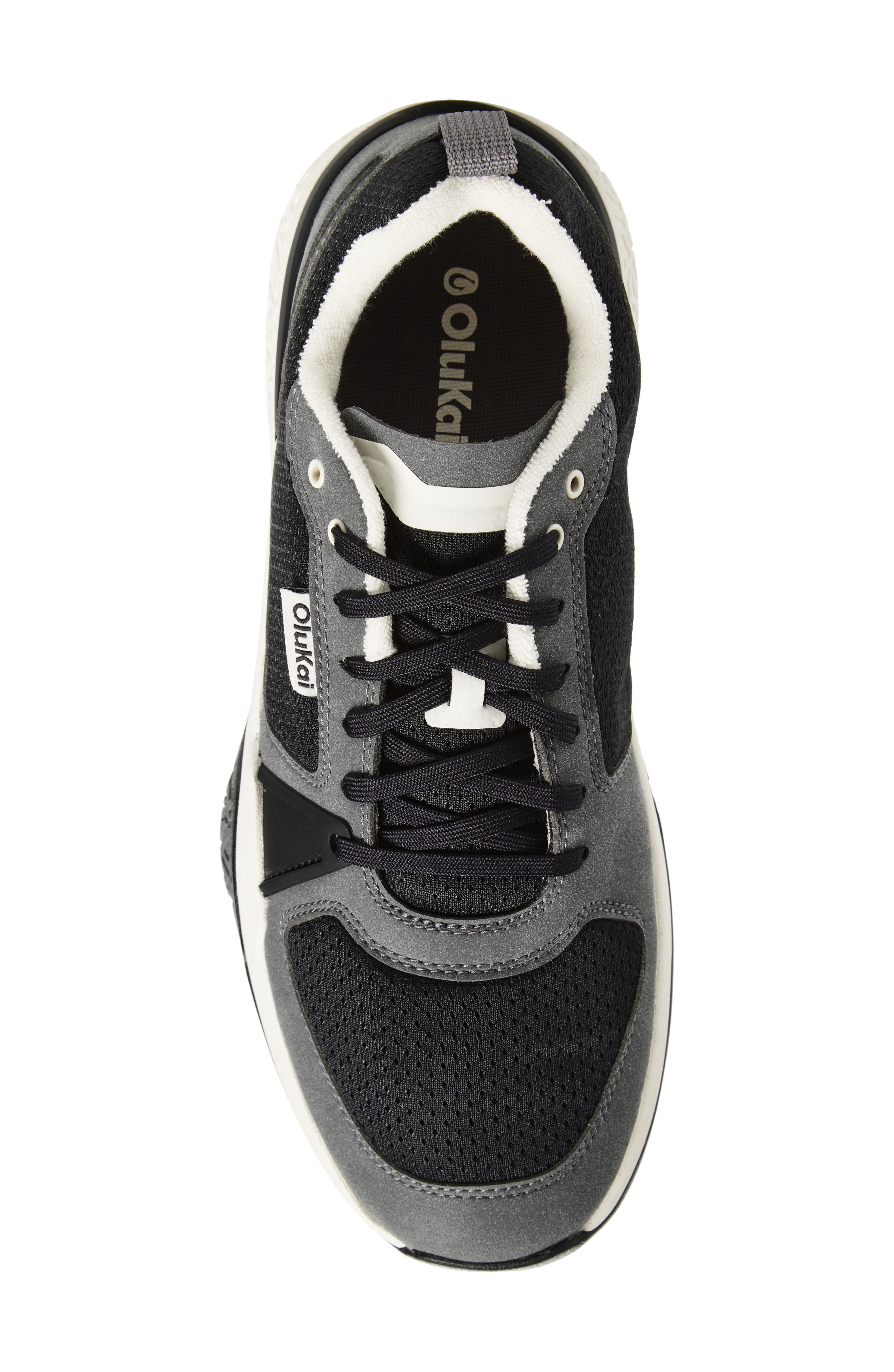 OluKai Anau Sneaker, Alternate, color, Rock / Lava Rock