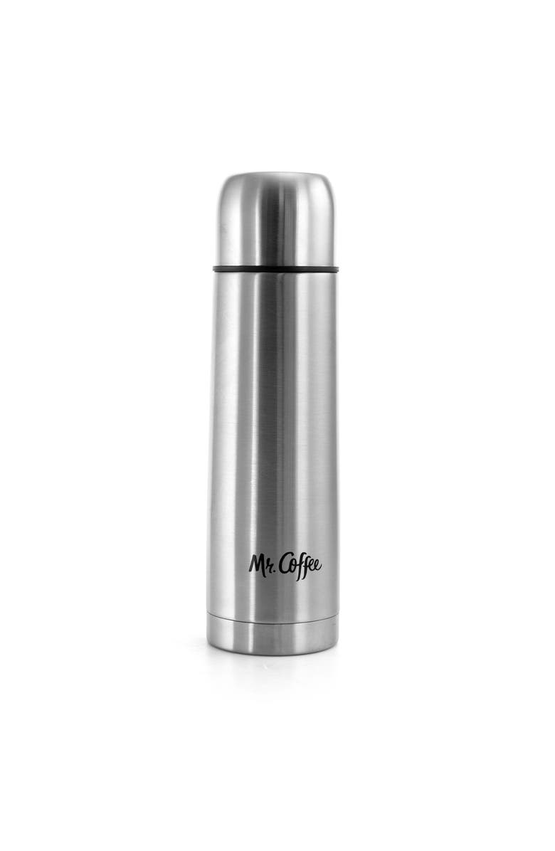 MR COFFEE Javelin 16 Ounce Stainless Steel Travel Thermal Bottle, Main, color, Metallic Silver