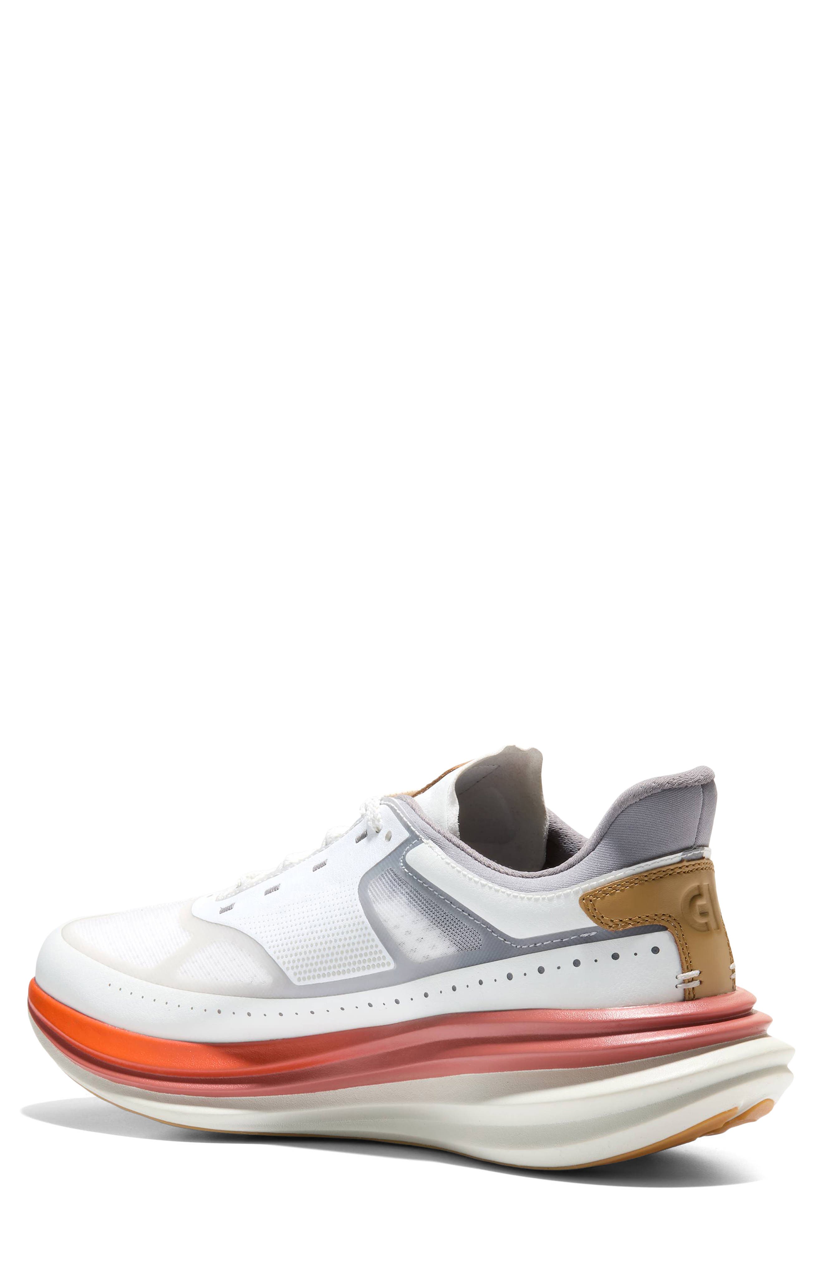 Cole Haan ØriginalGrand Quadstar Running Shoe, Alternate, color, White/ Titanium/ Silver Birch