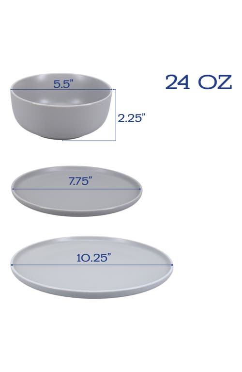 Bia Cordon Bleu 12-piece Temp Stoneware Dinnerware Set