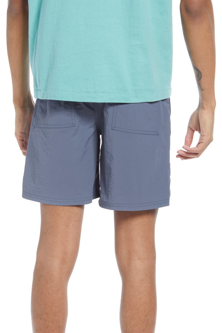 Nylon Shorts, Alternate, color, GREY GRISAILLE