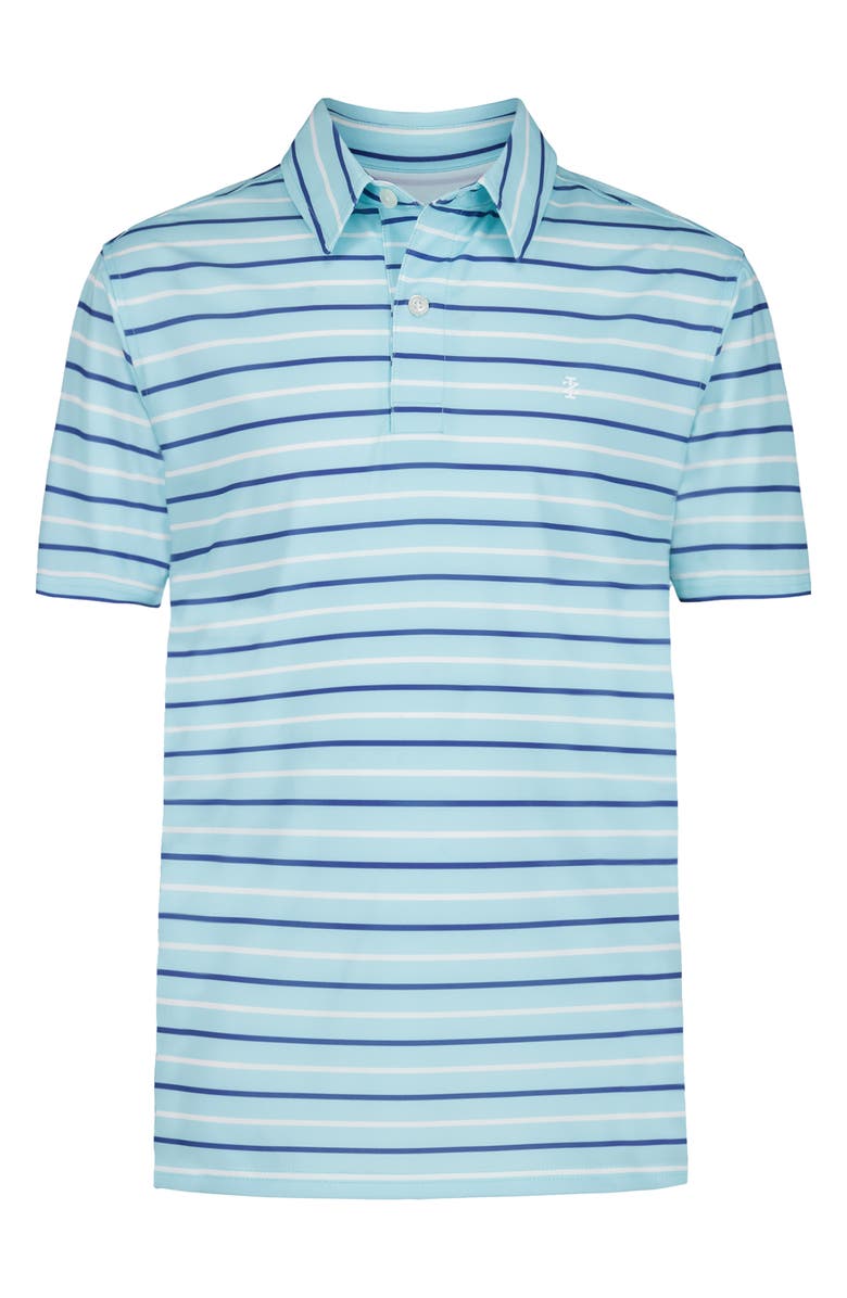 IZOD Kids' Caddie Stripe Performance Polo, Main, color, 