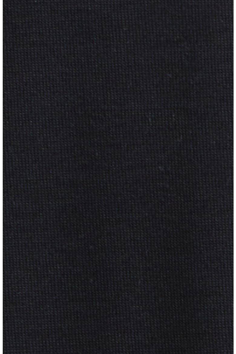Bow Ribbon Tail Long Sleeve T-Shirt, Alternate, color, BLACK