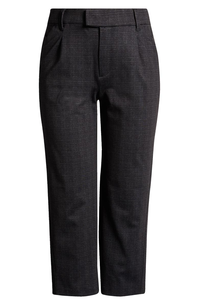 Wit & Wisdom 'Ab'Solution Skyrise Pleated Ankle Straight Leg Pants, Alternate, color, Charcoal Multi