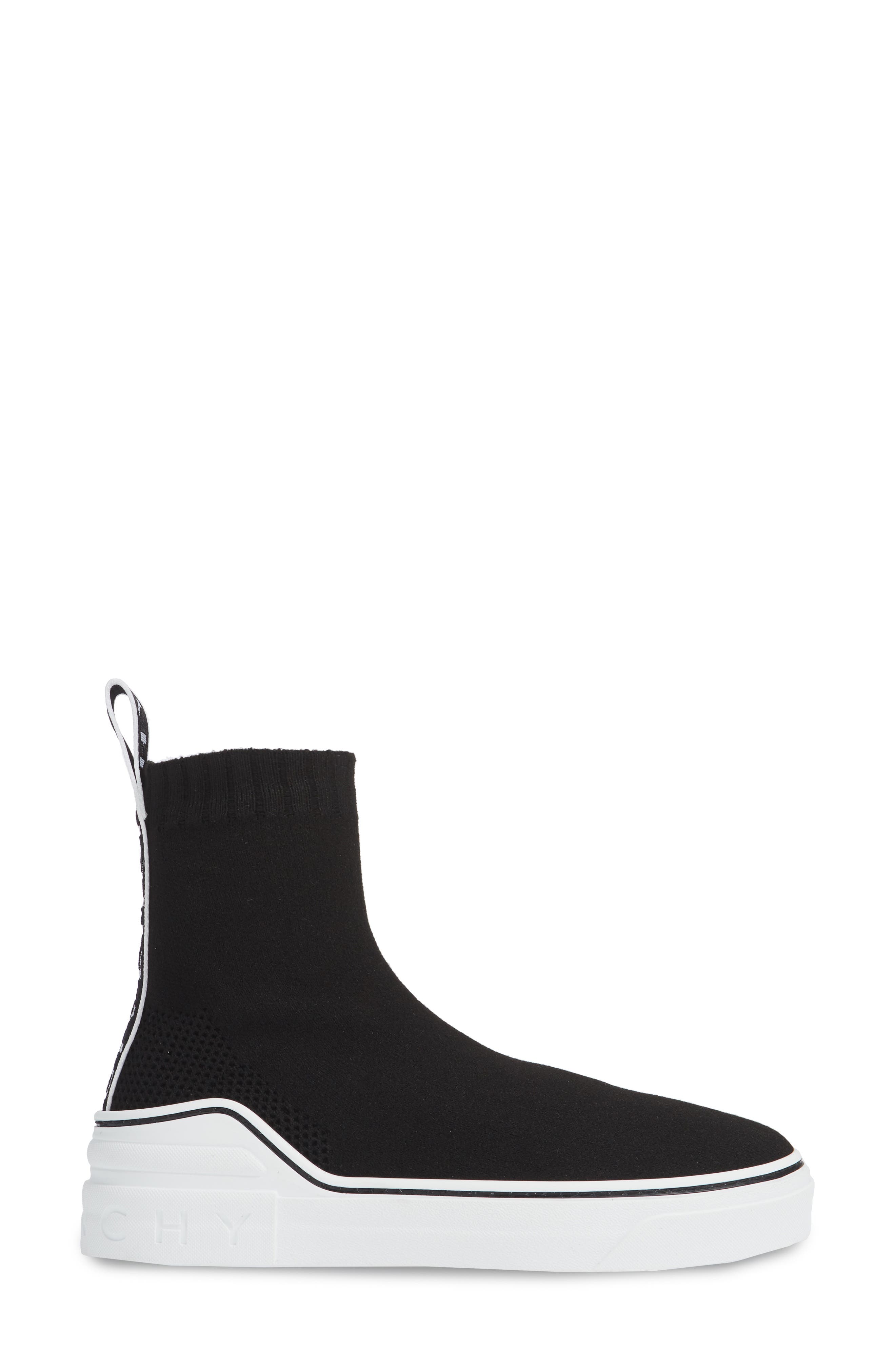 Givenchy George V Hi Sock Sneaker, Alternate, color, 