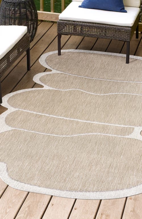 Jonathan Y Jasper Modern Rustic Abstract Indoor/outdoor Shaped Area Rug
