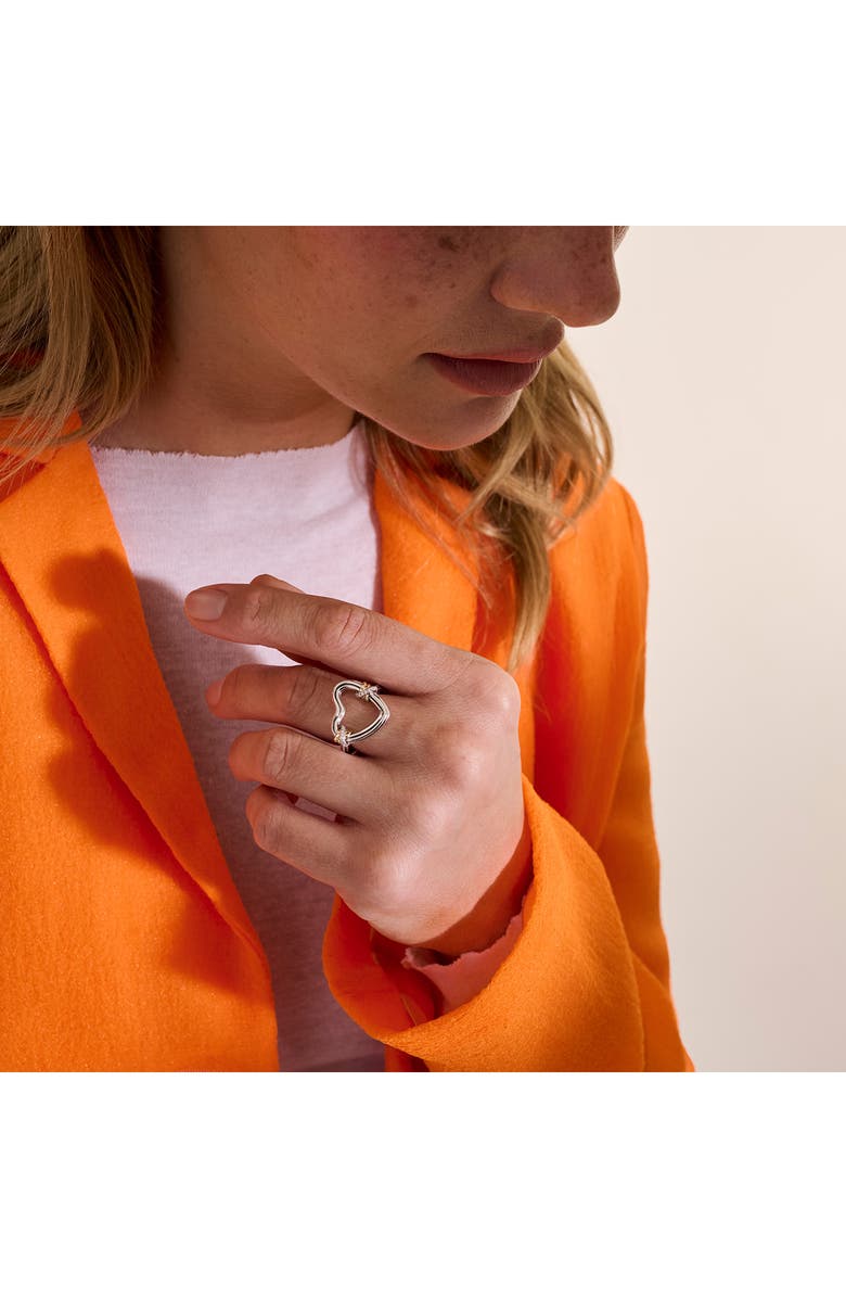 John Hardy Bamboo Collection Heart Ring, Alternate, color, 