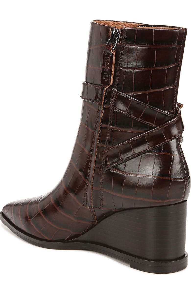 SARTO by Franco Sarto Emina Pointed Toe Wedge Bootie, Alternate, color,