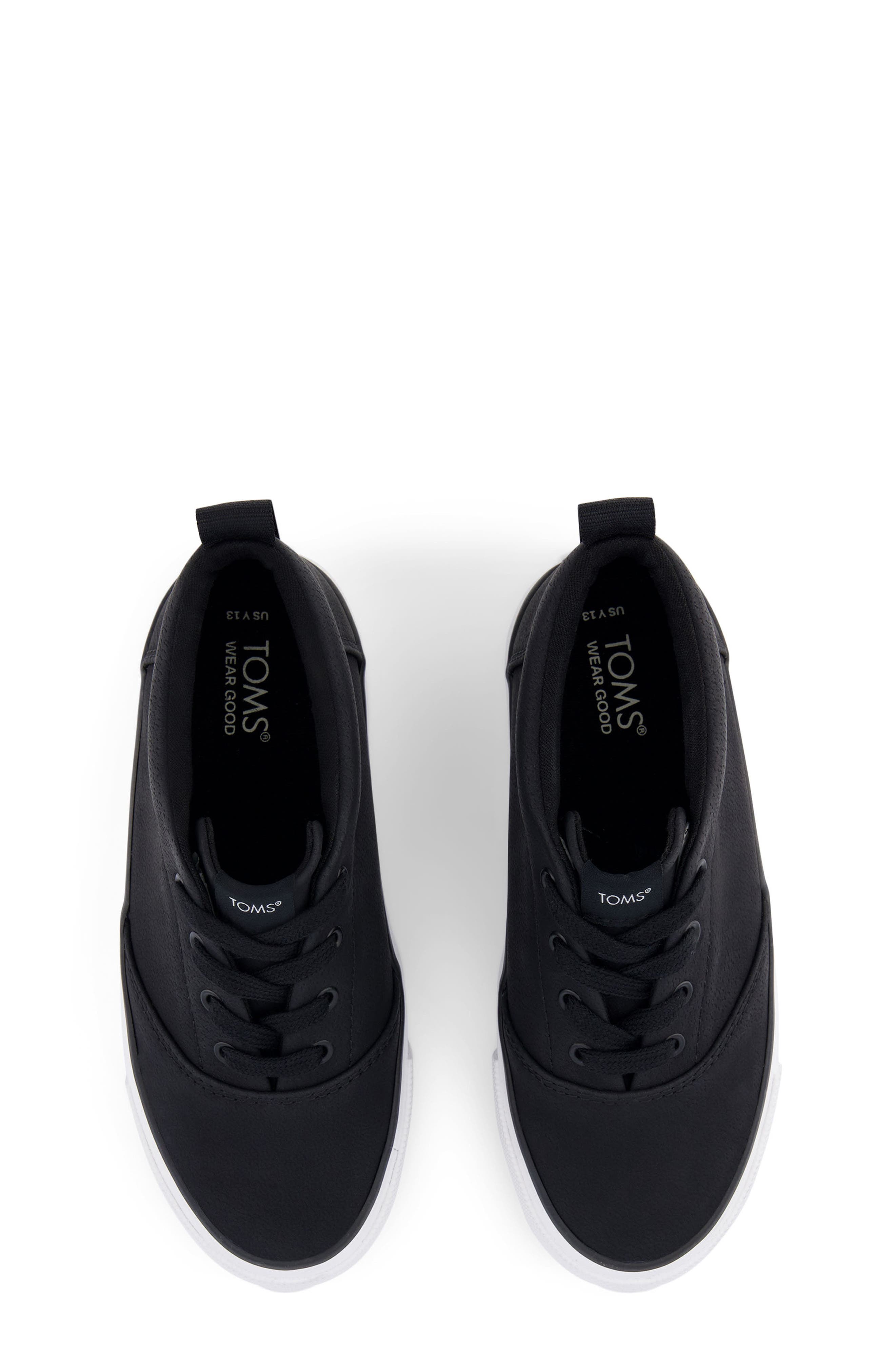 TOMS Kids' Fenix Sneaker, Alternate, color, Black