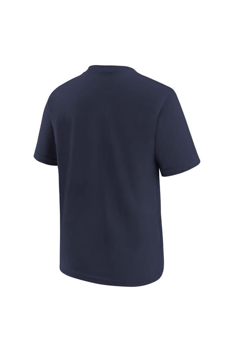 Preschool Nike Navy New England Patriots Team Wordmark T-Shirt, Alternate, color, Navy