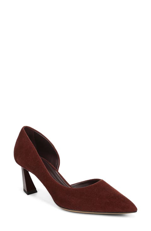 Tawny Pointed Toe Pump