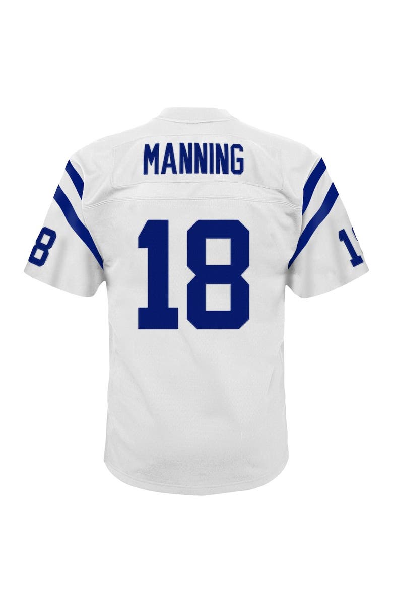 Mitchell & Ness Youth Mitchell & Ness Peyton Manning White Indianapolis Colts 2006 Retired Player Legacy Jersey, Alternate, color, 
