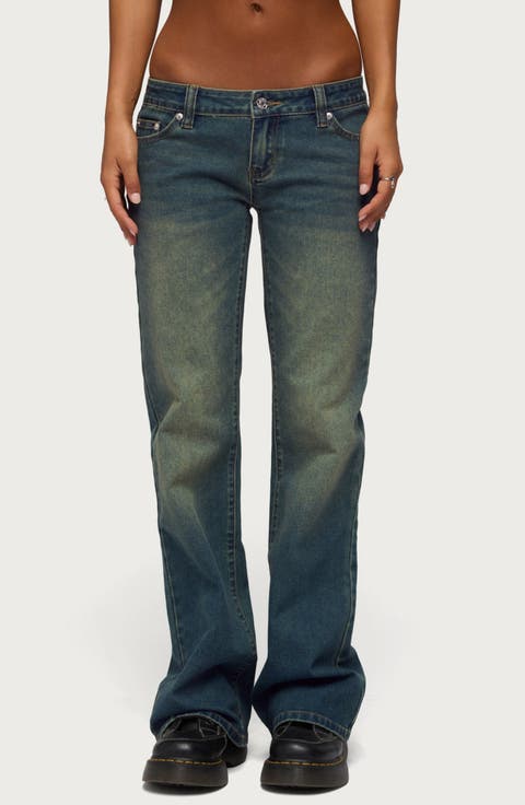Moonie Low Rise Bootcut Jeans