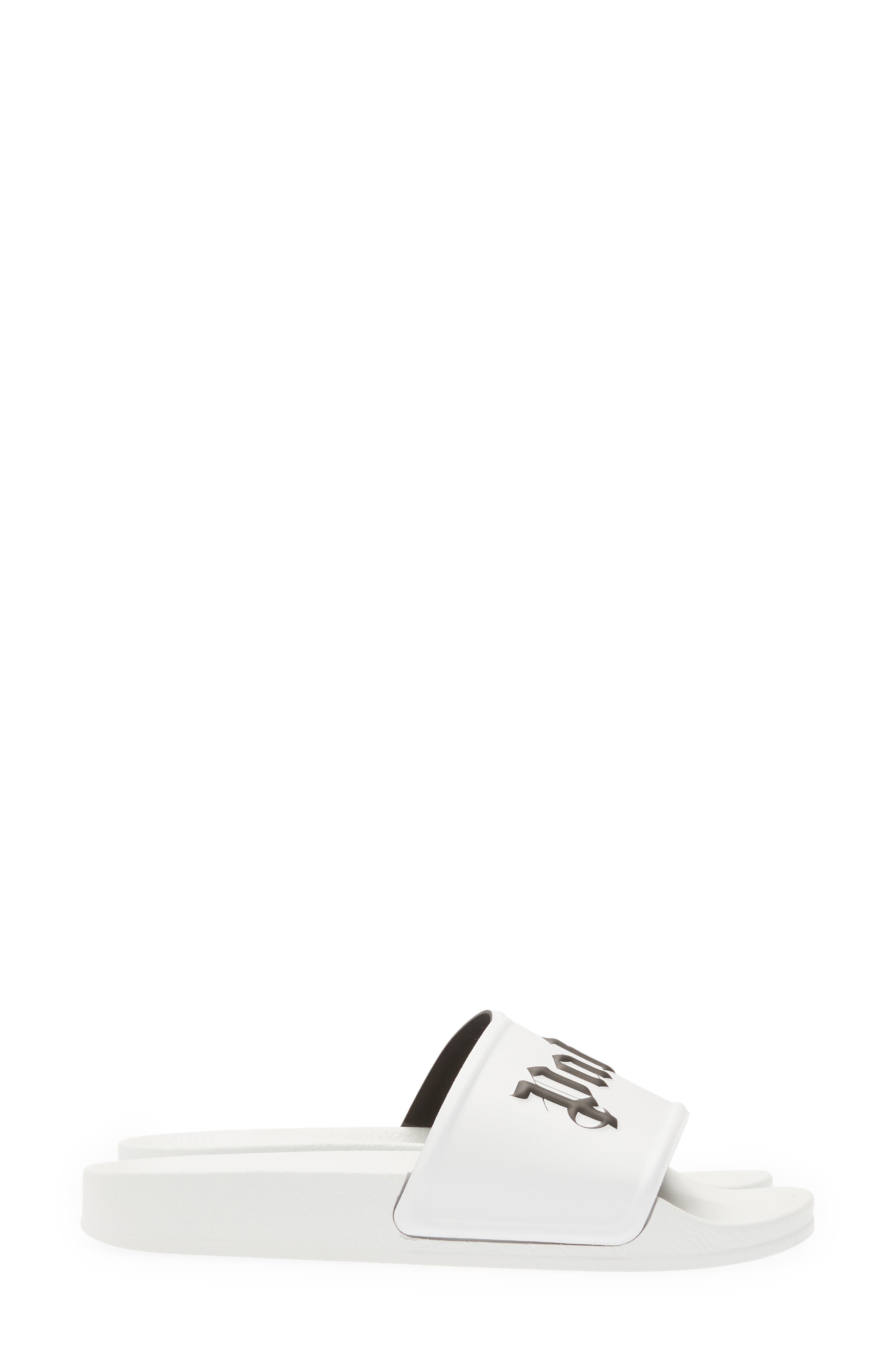 Palm Angels Logo Pool Slide Sandal, Alternate, color, 