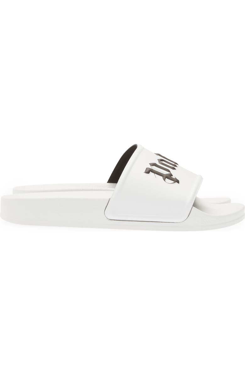 Palm Angels Logo Pool Slide Sandal, Alternate, color,