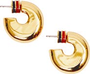 Clare V. Le Hoop Earrings