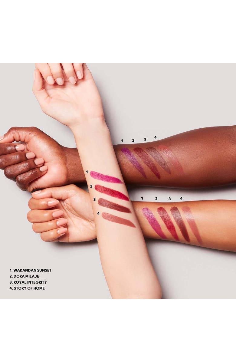 MAC Cosmetics Black Panther Matte Lipstick, Alternate, color, 