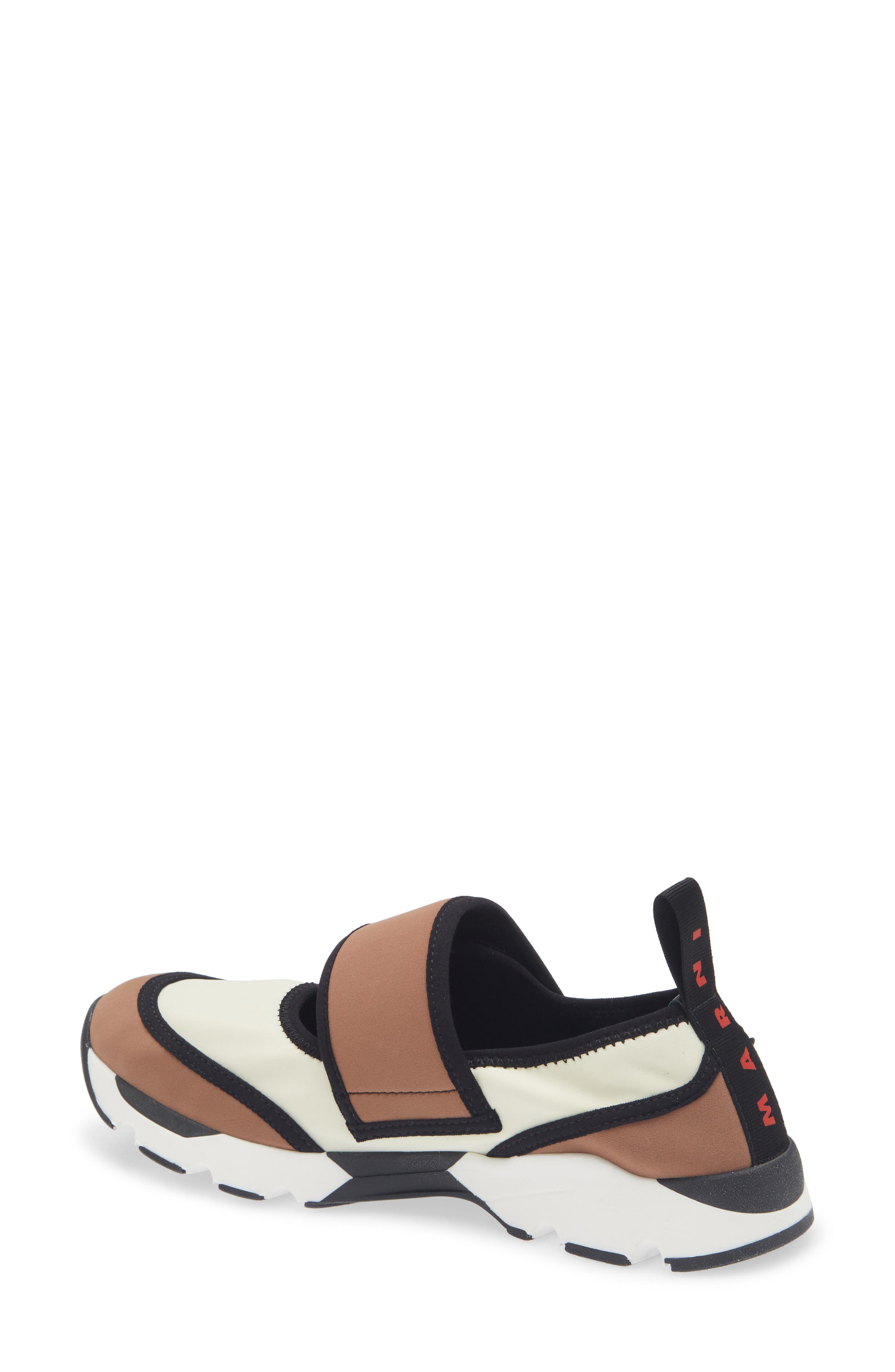 Marni Mary Jane Sneaker, Alternate, color, Beige