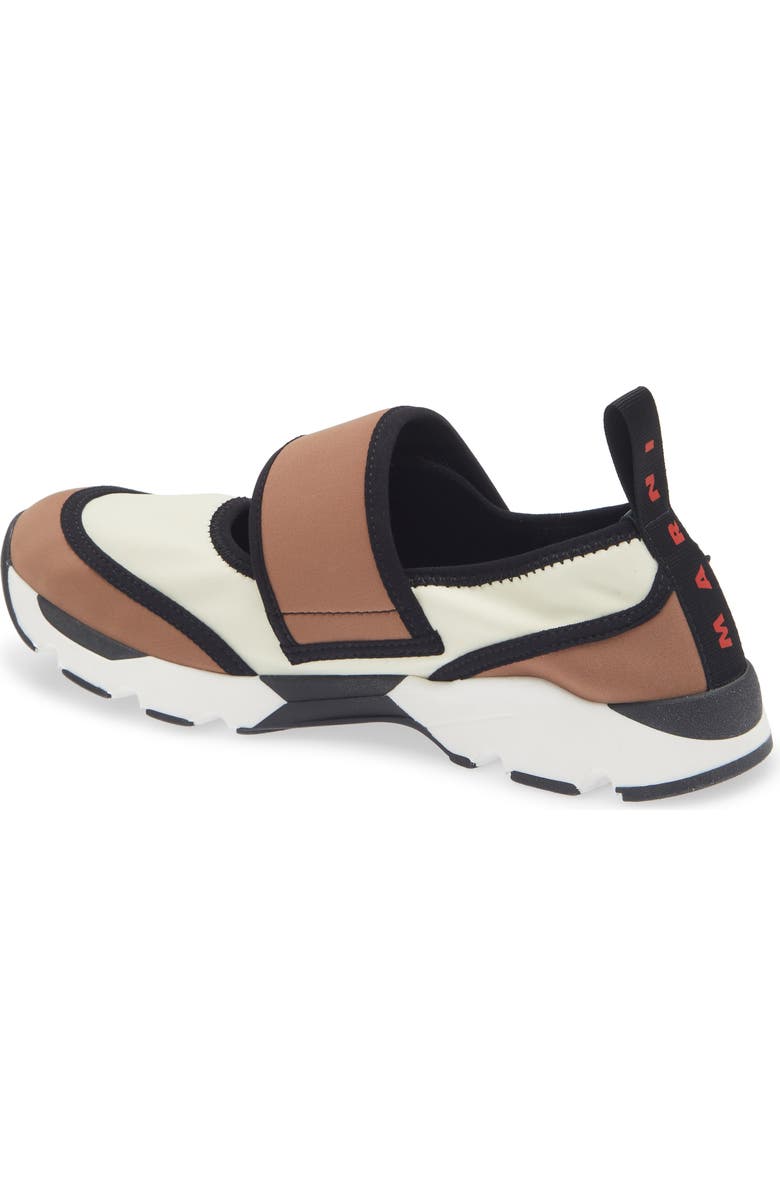 Marni Mary Jane Sneaker, Alternate, color, Beige
