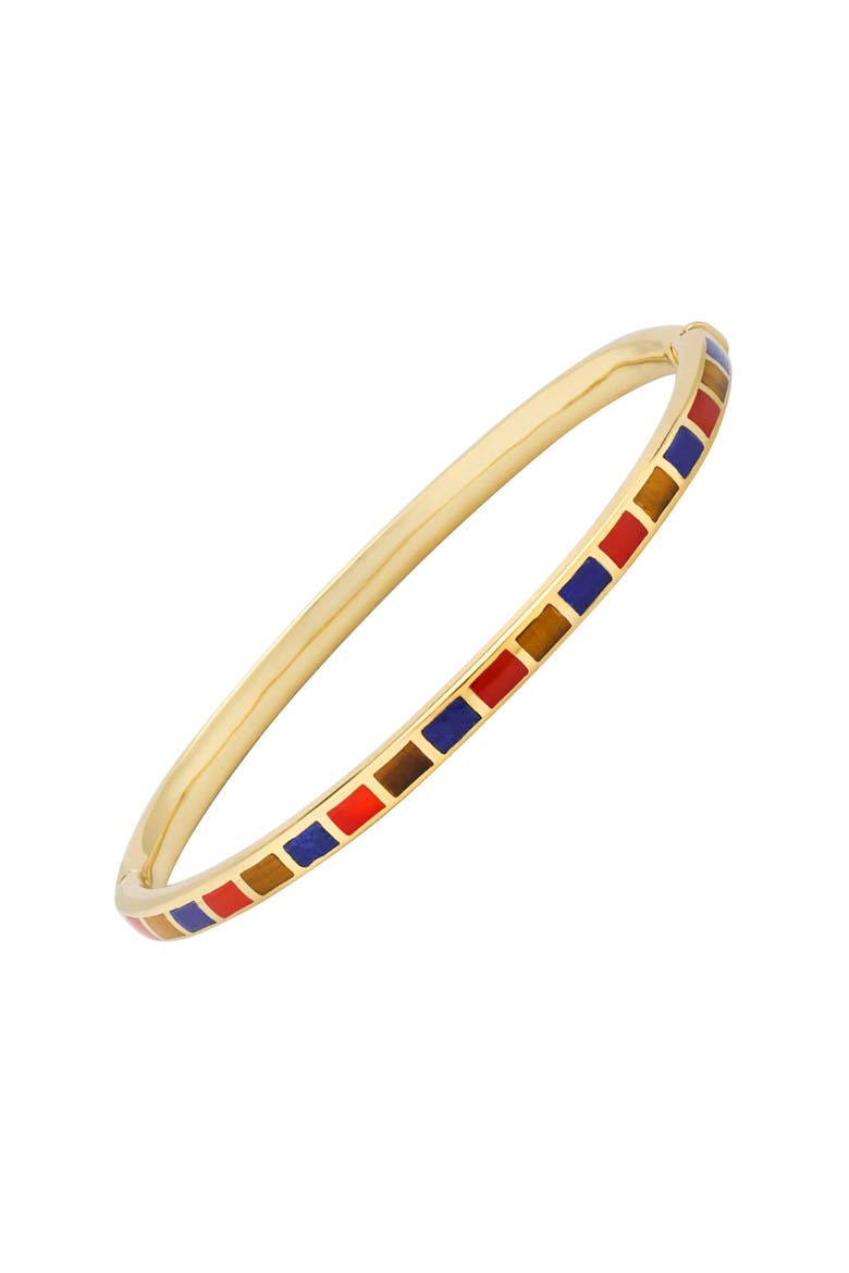 Dash Bracelet Set In Sterling With 18K Gold Overlay, Main, color, Multi color