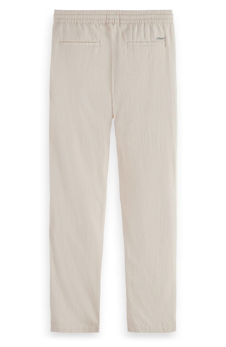 Scotch & Soda Warren Twill Pants, Alternate, color, Off White