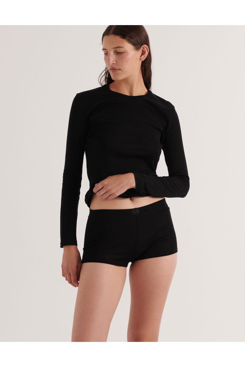 Presley Short Pomelo, Alternate, color, Black