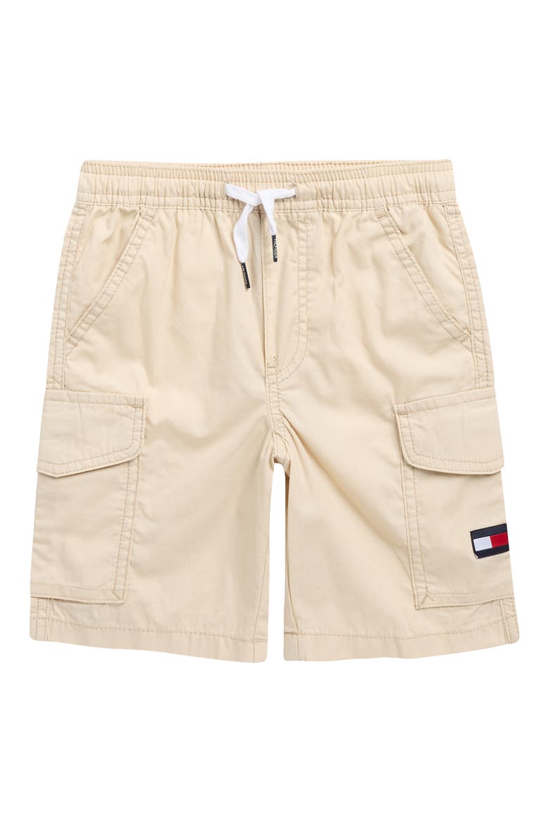 Kids' Cotton Shorts, Main, color, FOG