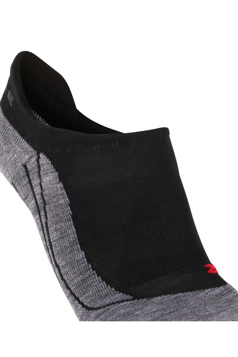TK5 Wander Invisible Hiking Socks, Alternate, color, Black-Mix