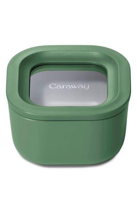 Mini Square Glass Food Storage Container