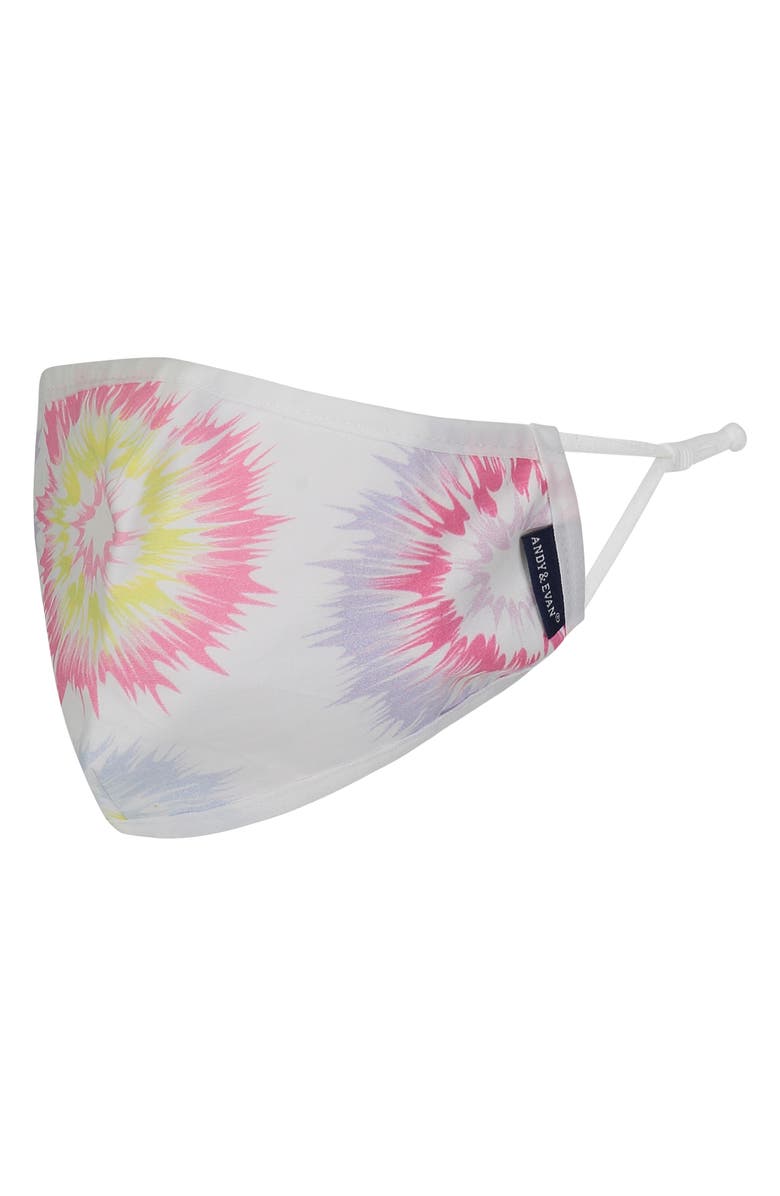 Andy & Evan 4-Pack Youth Face Masks, Alternate, color, 